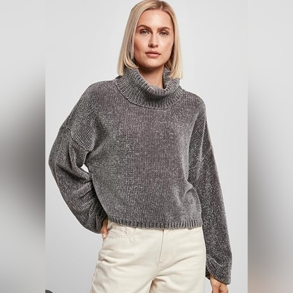 Zenana Cowl Neck Sweater Size Large EUC 25 PTP - 20 Length - Picture 1 of 5